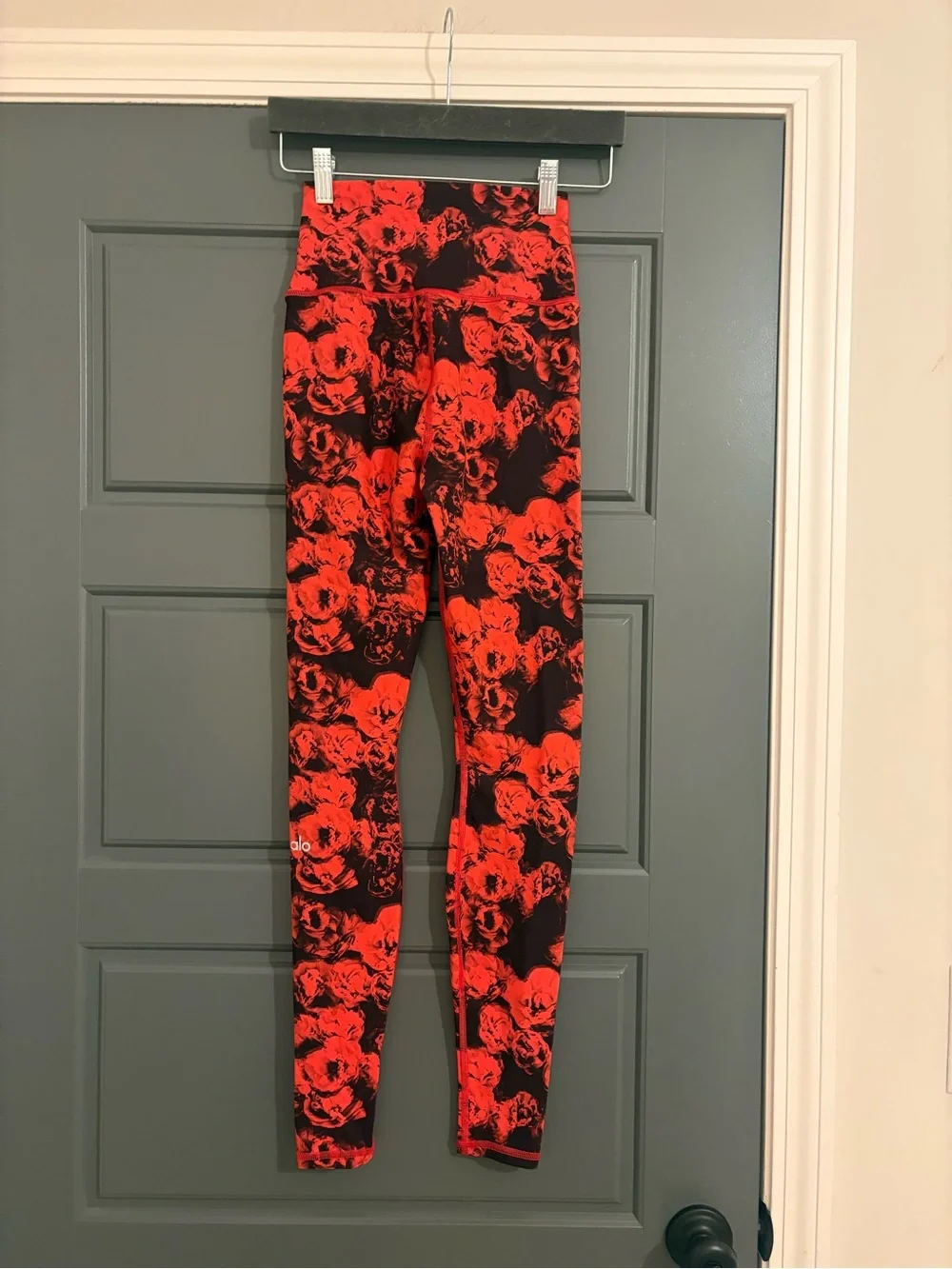 Alo Yoga Roses High Waist Leggings Floral Print XXS